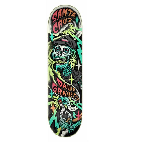 Gravette Hippie Skull | Deck | 8.3"