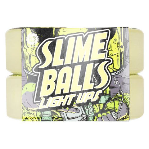 Light Up | Glow In The Dark | Slime Balls | 78a | 60mm