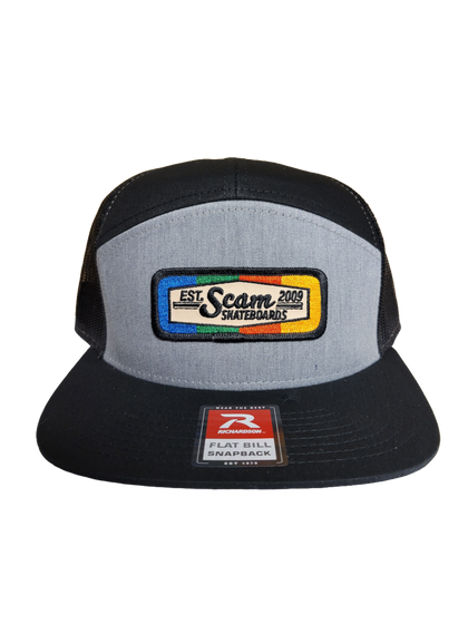 Scam | Patch | 7 Panel Hat