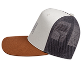 White/Brown/Grey | Trucker Hat