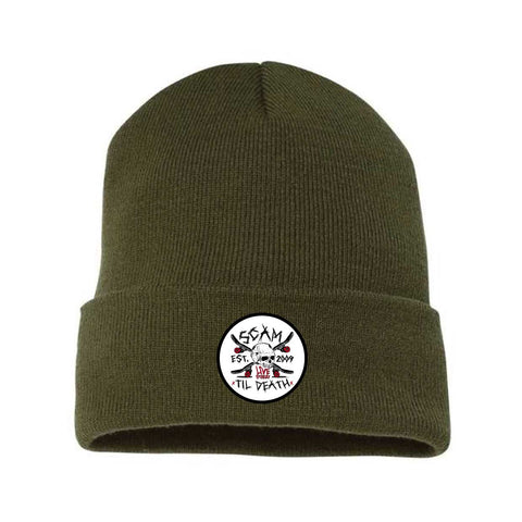 Til Death | Toque | Olive Green
