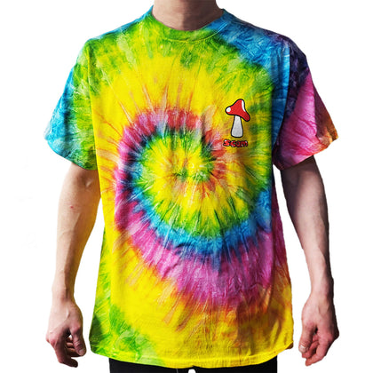 Shroom Logo | Tie Dye | T Shirt