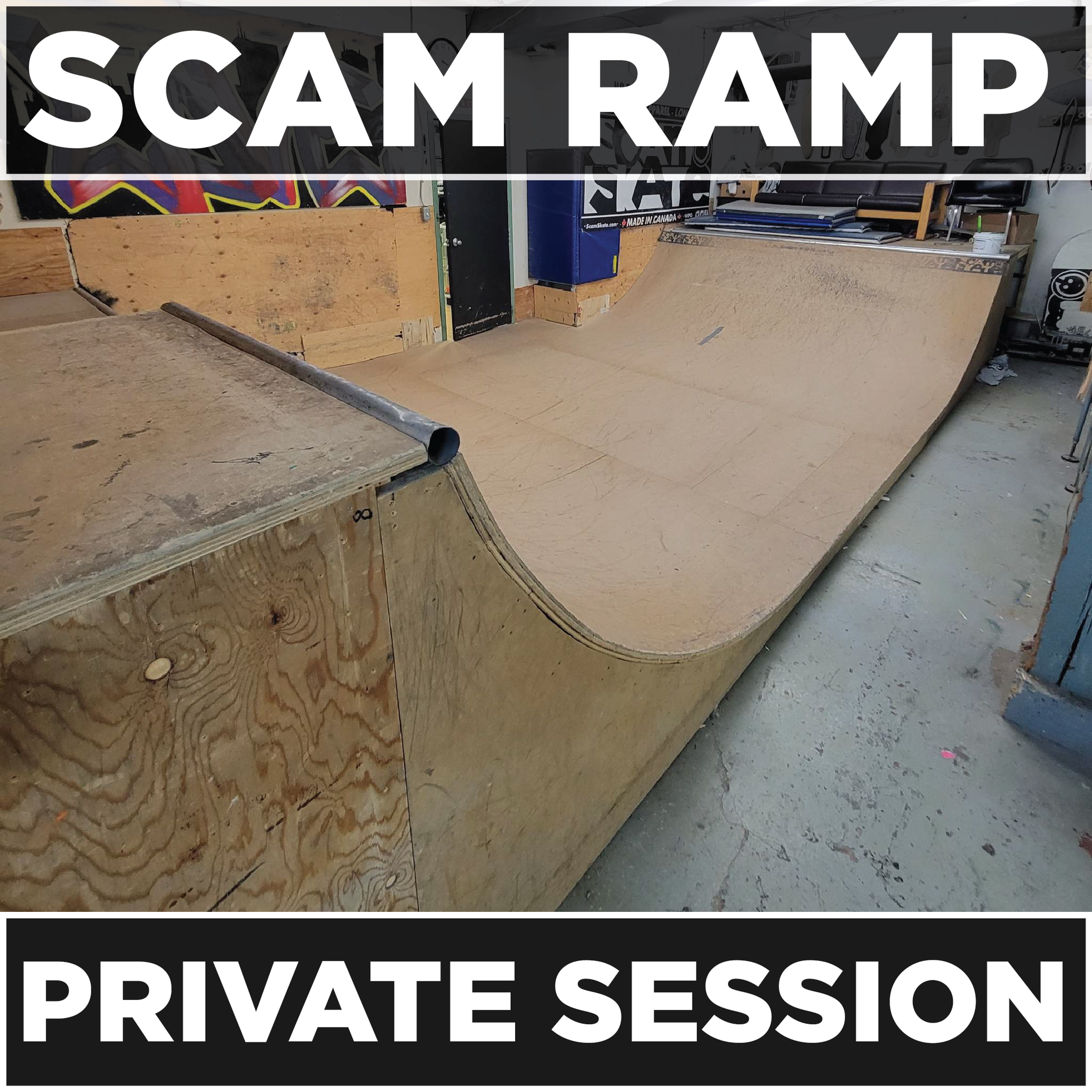 Scam Ramp Private Session – Scam Skate Shop